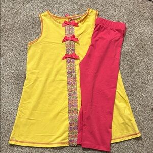 American Girl Pajamas Size 10/12 EUC